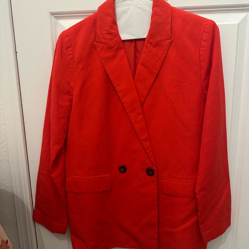 Women's Red Blazer/ Pants